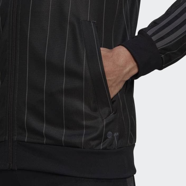 Adidas jachetă neagră tiro bărbați negru 2JBN7078