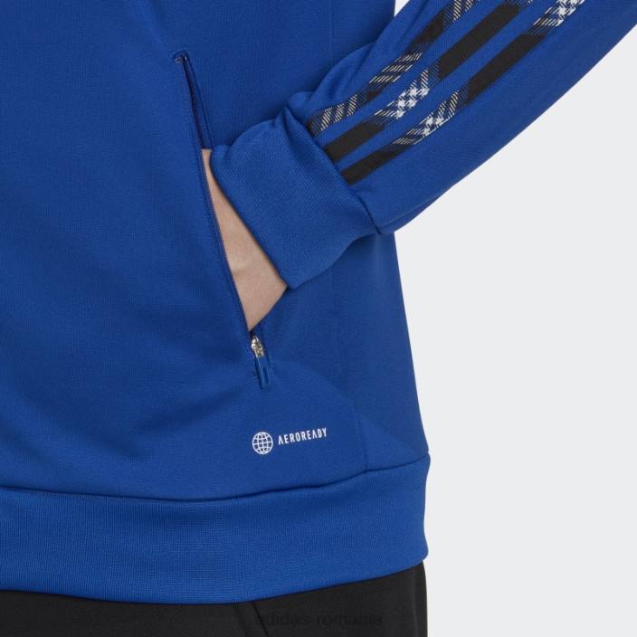 Adidas jachetă tiro albastru regal adidas bărbați albastru regal/negru 2JBN7344