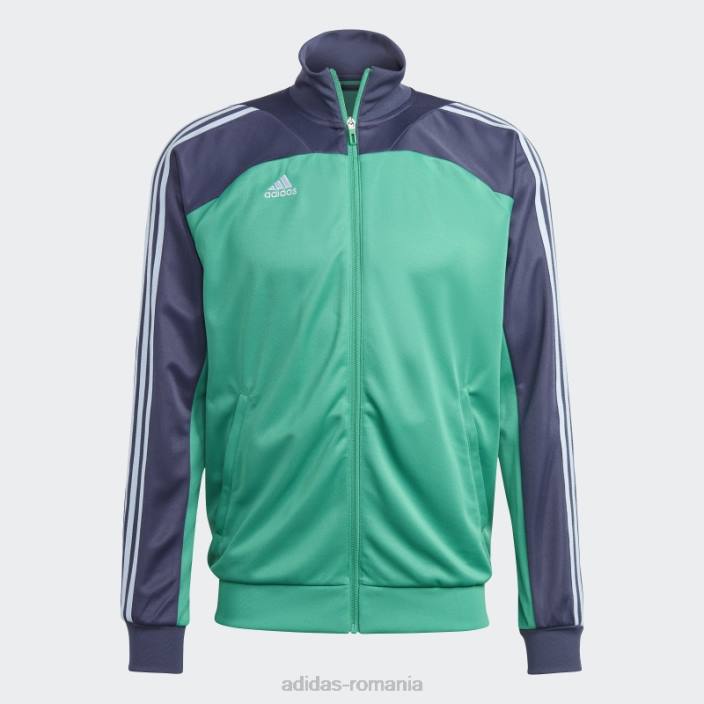 Adidas jacheta tiro verde curte bărbați curte verde/marin 2JBN5807