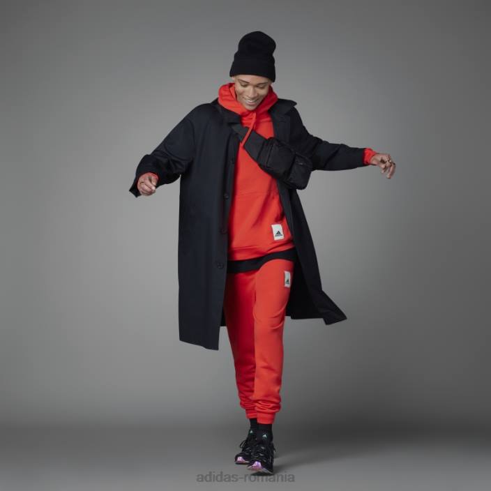 Adidas joggeri roșii de ziua îndrăgostiților bărbați roșu 2JBN13907