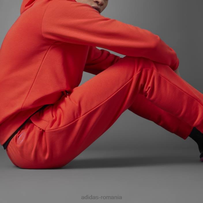 Adidas joggeri roșii de ziua îndrăgostiților bărbați roșu 2JBN13907