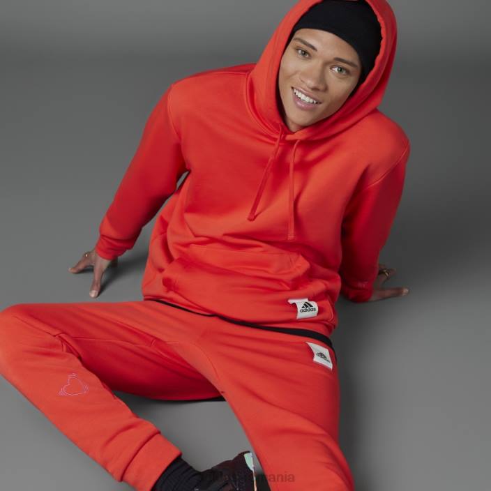Adidas joggeri roșii de ziua îndrăgostiților bărbați roșu 2JBN13907