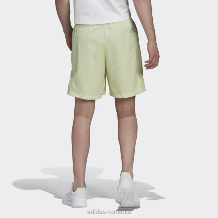 Adidas lime essentials brandlove chelsea pantaloni scurți adidas bărbați lămâie verde 2JBN14715