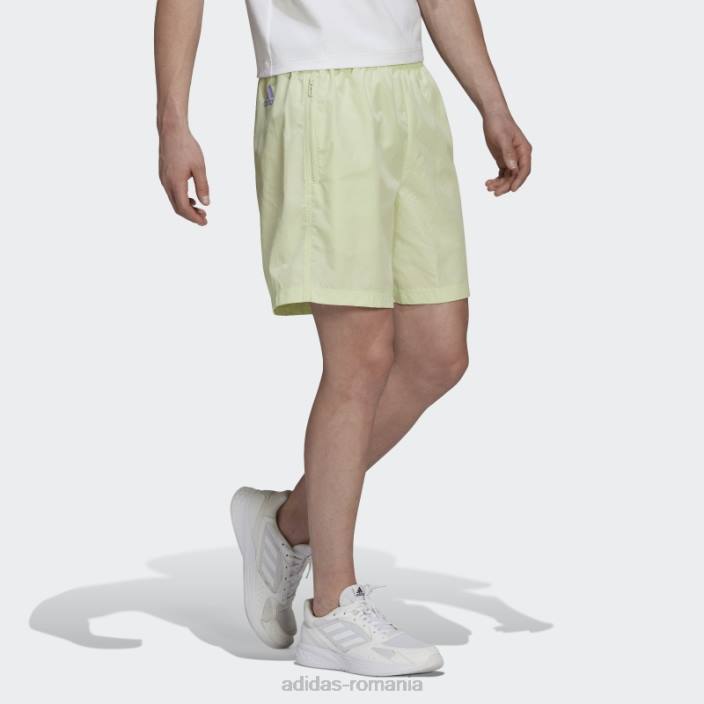 Adidas lime essentials brandlove chelsea pantaloni scurți adidas bărbați lămâie verde 2JBN14715