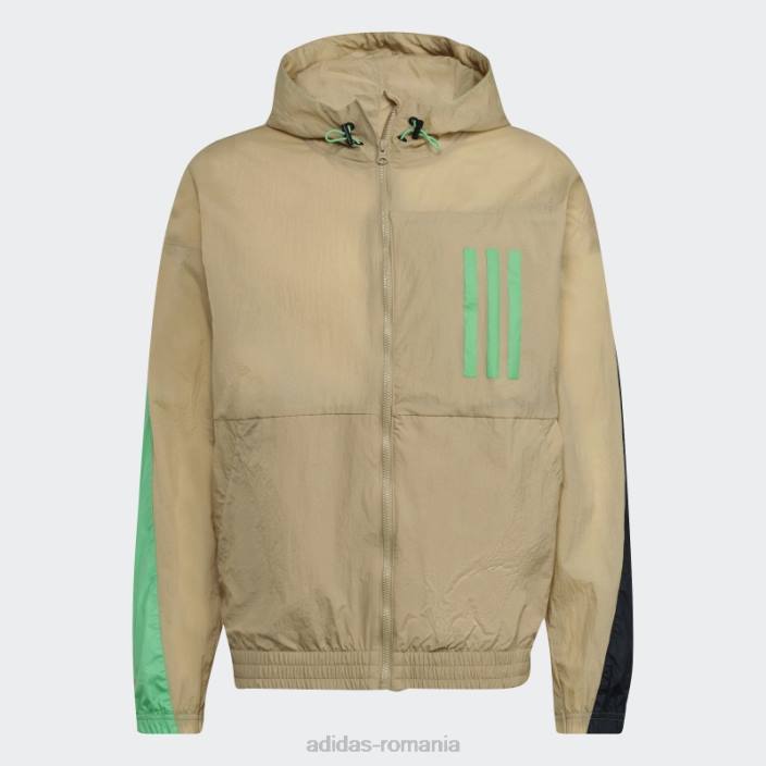 Adidas îmbrăcăminte sport în nuanță de bej w.n.d. Jucător de vânt ambalabil x-city bărbați ton bej 2JBN1584