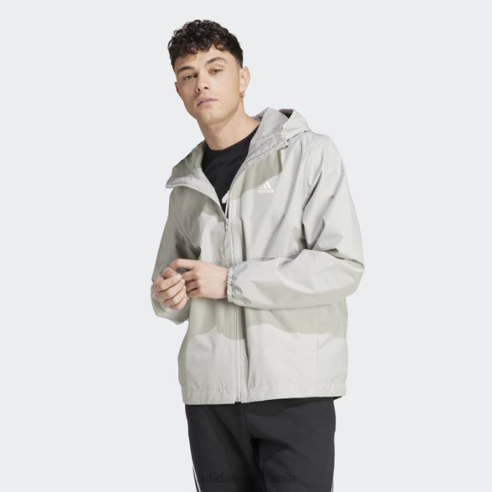 Adidas metal gri essentials rain.rdy jachetă bărbați gri metal 2JBN5447