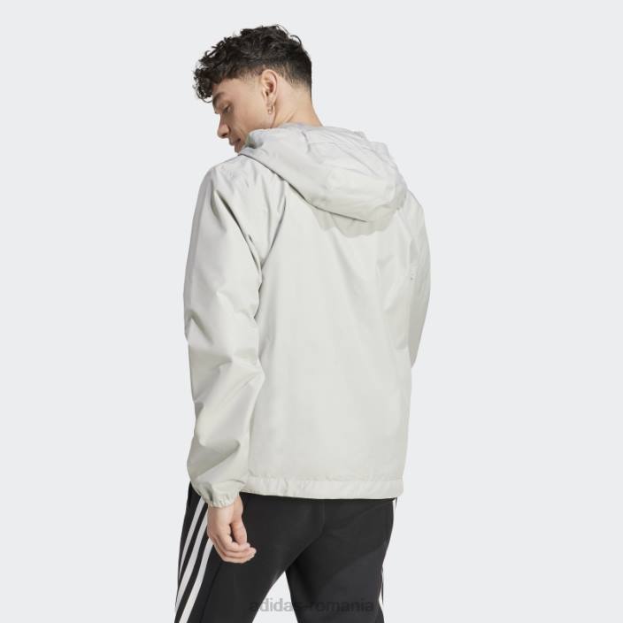 Adidas metal gri essentials rain.rdy jachetă bărbați gri metal 2JBN5447