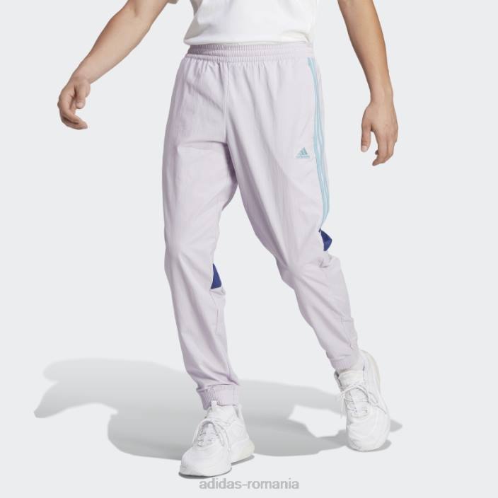 Adidas moda pantaloni tiro argintiu zori bărbați zori argintii 2JBN5276