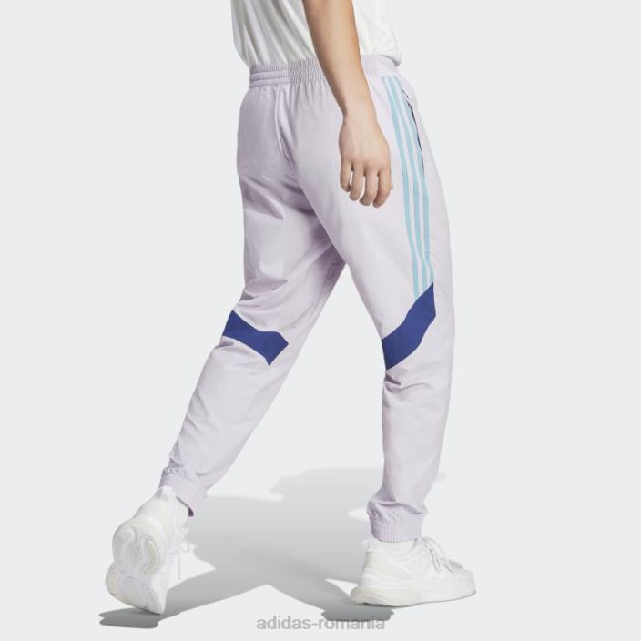 Adidas moda pantaloni tiro argintiu zori bărbați zori argintii 2JBN5276
