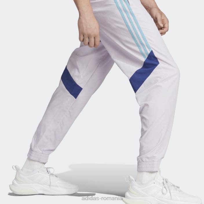 Adidas moda pantaloni tiro argintiu zori bărbați zori argintii 2JBN5276
