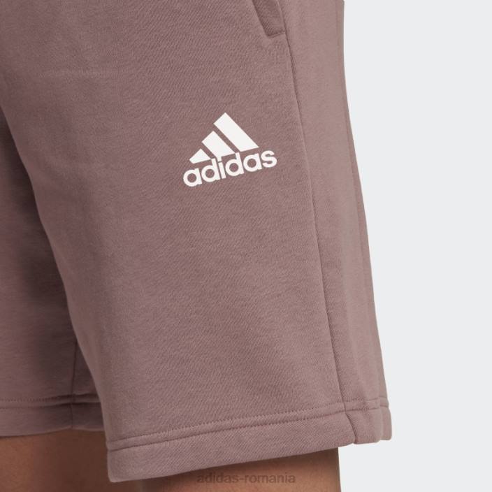 Adidas mov stadion fleece reciclat insignă de pantaloni scurți sport adidas bărbați Violet 2JBN7047
