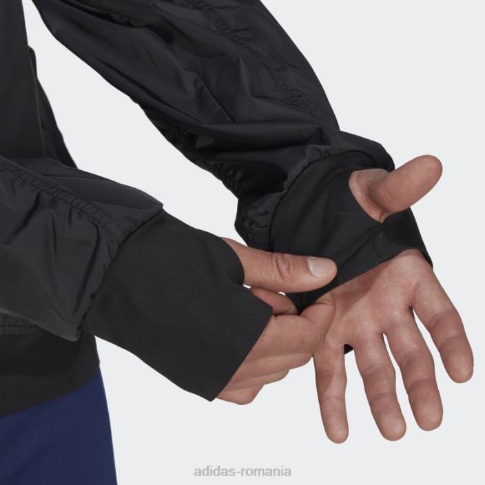 Adidas negru cel mai bun de antrenament jachetă bomber moda bărbați negru 2JBN7292