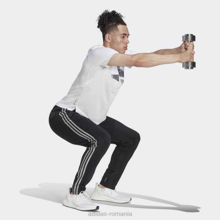 Adidas negru cel mai bun de la moda pantaloni de antrenament bărbați negru 2JBN7150