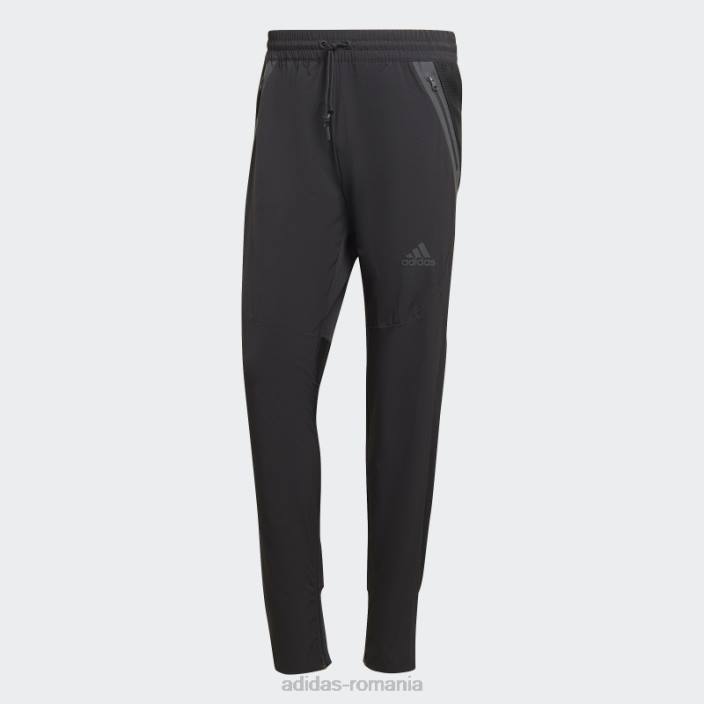 Adidas negru, conceput pentru pantalonii de joc bărbați negru 2JBN1276