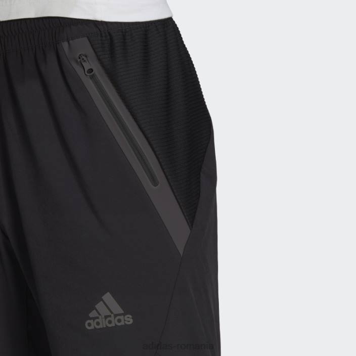 Adidas negru, conceput pentru pantalonii de joc bărbați negru 2JBN1276