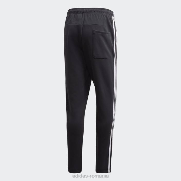 Adidas negru must have pantaloni conici cu 3 dungi adidas bărbați negru 2JBN1467