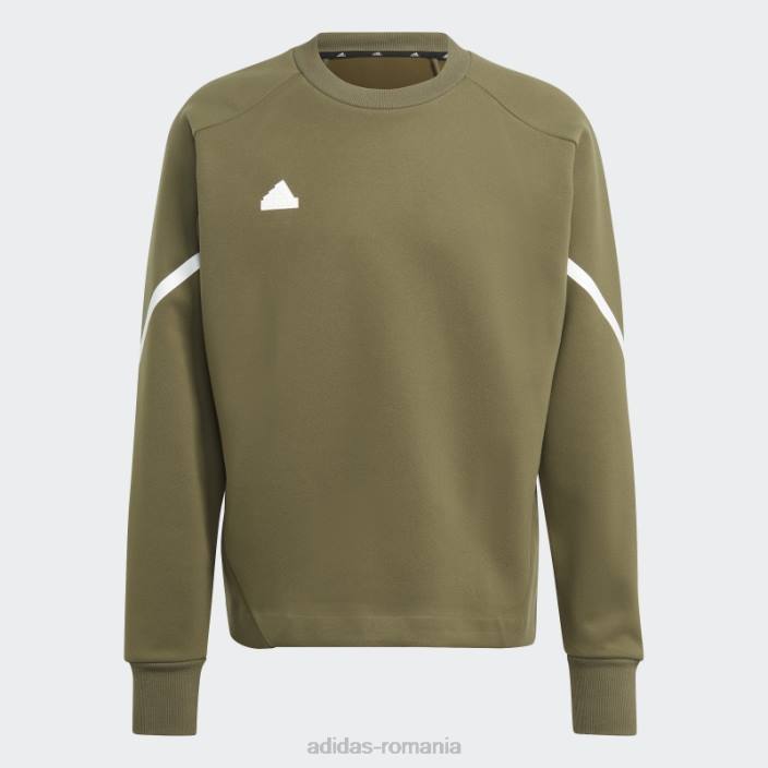 Adidas olive conceput pentru hanorac premium Gameday bărbați măsline 2JBN13607