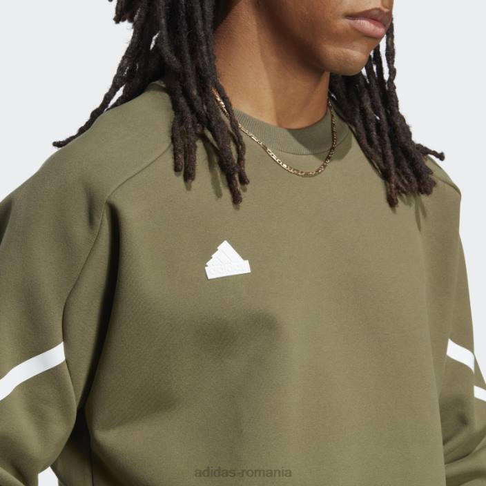 Adidas olive conceput pentru hanorac premium Gameday bărbați măsline 2JBN13607