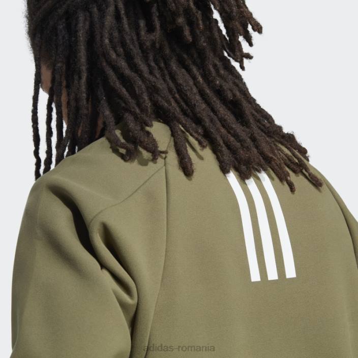 Adidas olive conceput pentru hanorac premium Gameday bărbați măsline 2JBN13607