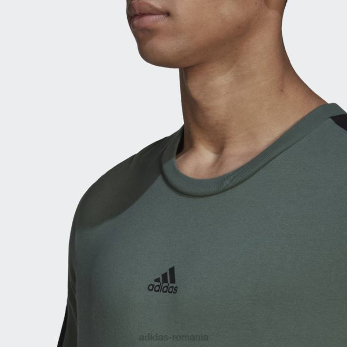 Adidas oxid verde icoane viitoare tricou cu 3 dungi bărbați oxid verde 2JBN5615