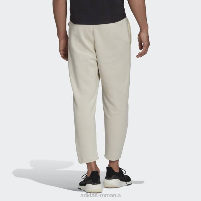 Adidas pantaloni aluminiu studio lounge fleece 7/8 bărbați aluminiu 2JBN1306