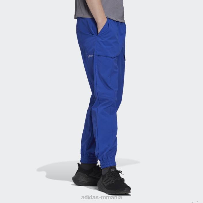 Adidas pantaloni cargo albastri bărbați albastru 2JBN1030
