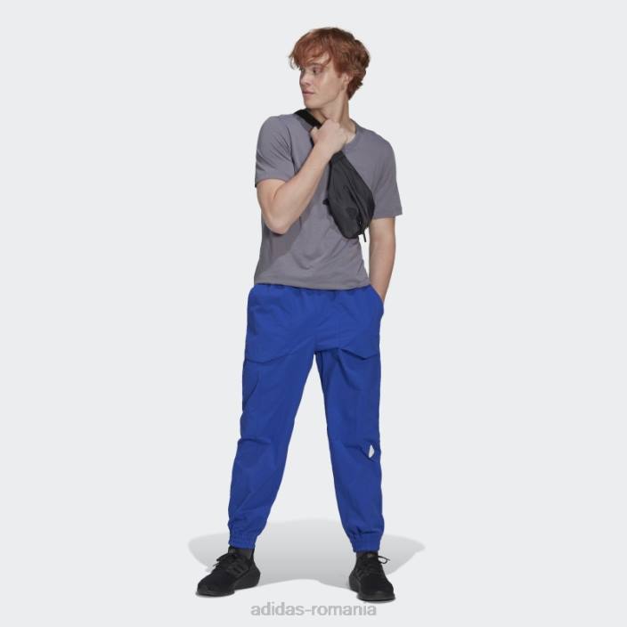 Adidas pantaloni cargo albastri bărbați albastru 2JBN7219