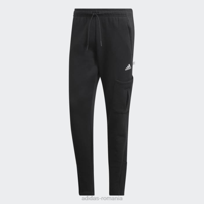 Adidas pantaloni cargo din lână iconițe negre ale viitorului bărbați negru 2JBN6754