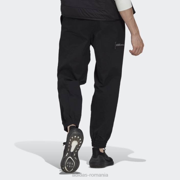 Adidas pantaloni cargo negri bărbați negru 2JBN1403