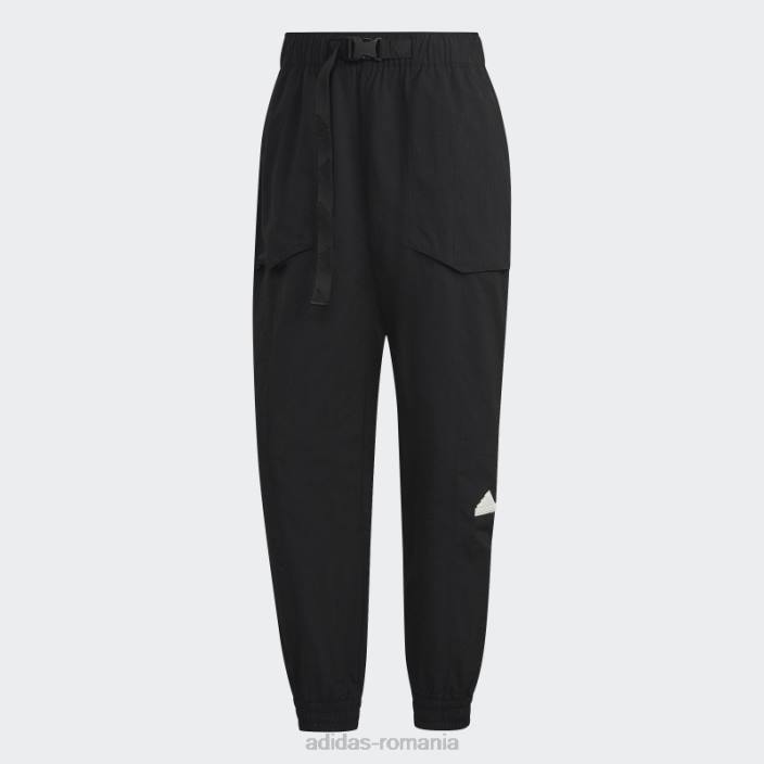 Adidas pantaloni cargo negri bărbați negru 2JBN1403