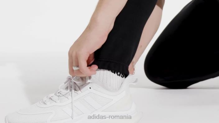 Adidas pantaloni cu 3 dungi cu icoane viitoare negre bărbați alb negru 2JBN5302
