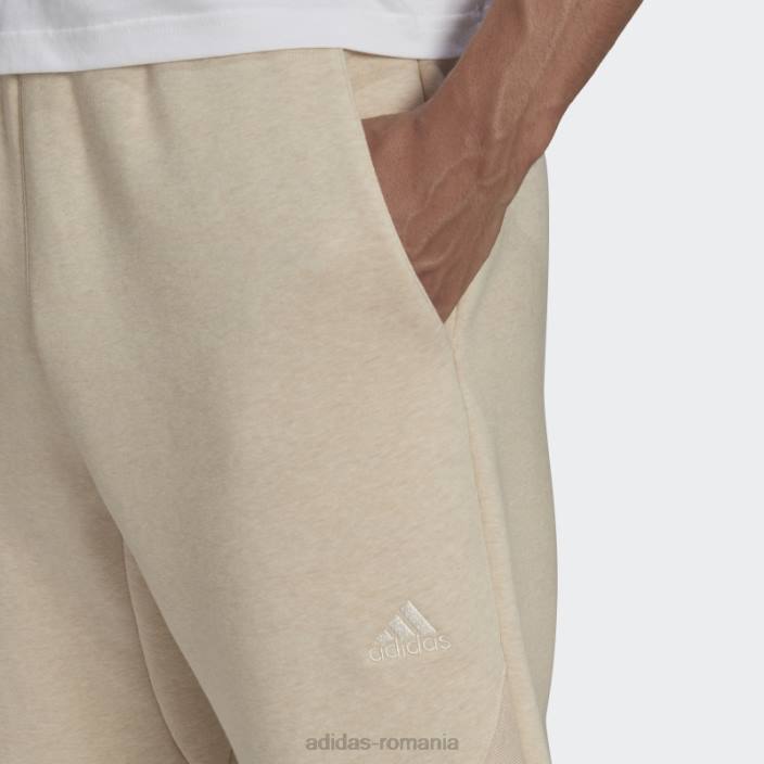 Adidas pantaloni de jogging botanic bej mel vopsiți botanic bărbați bej botanic mel 2JBN15077