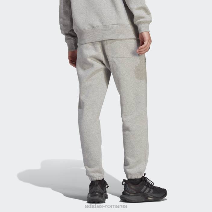 Adidas pantaloni de jogging grafic all szn gri mediu bărbați gri mediu 2JBN13534