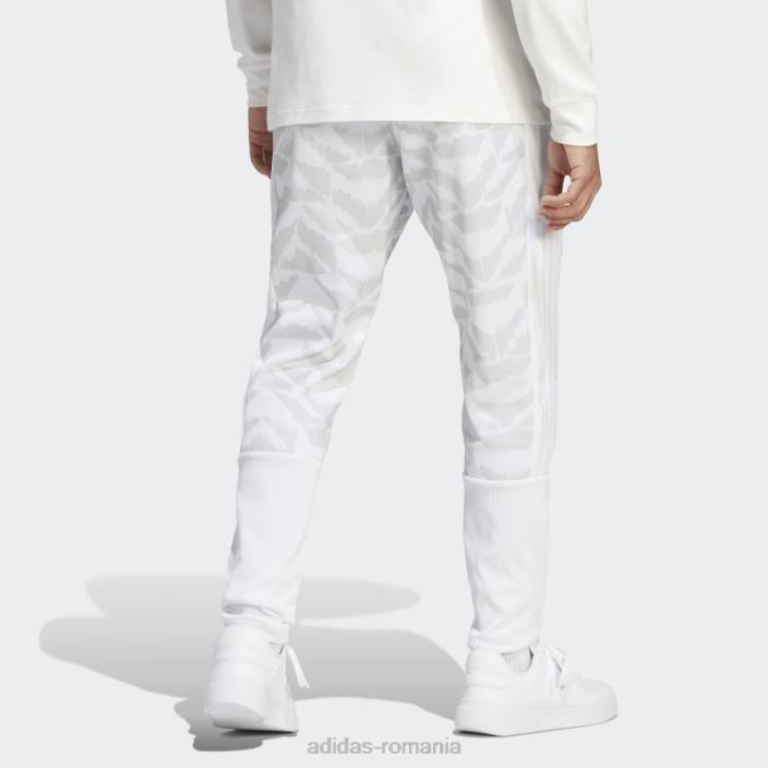 Adidas pantaloni de jogging stil de viață albi tiro bărbați alb 2JBN13342