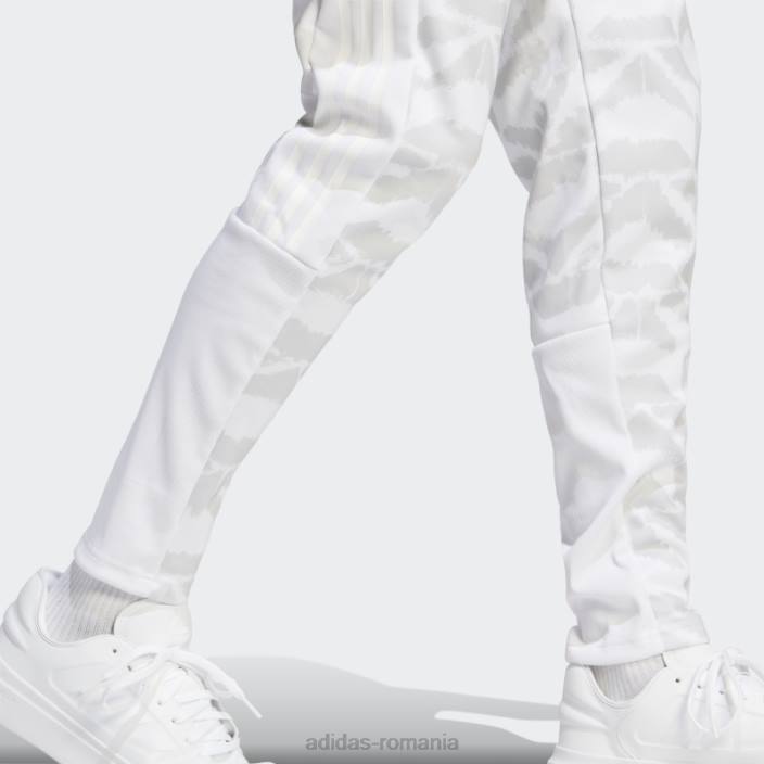 Adidas pantaloni de jogging stil de viață albi tiro bărbați alb 2JBN13342