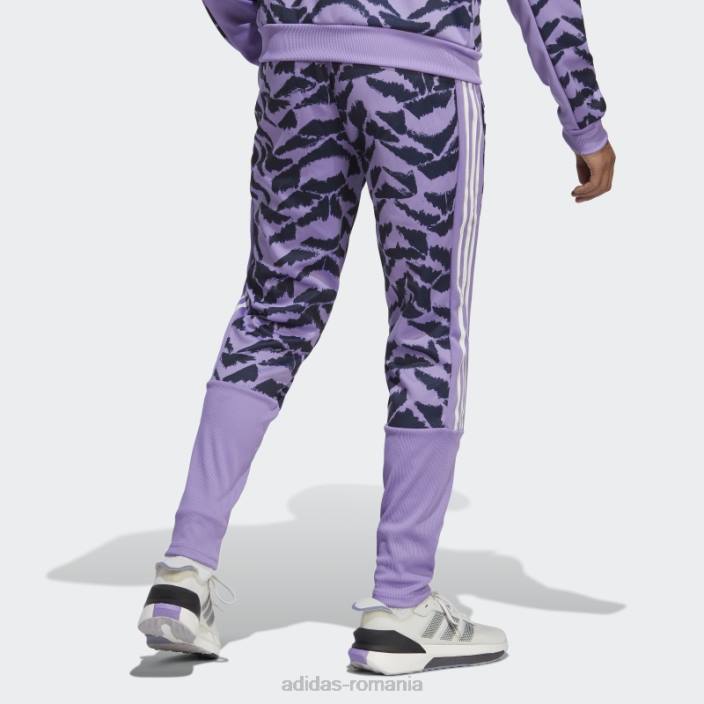 Adidas pantaloni de jogging stil de viață violet tiro adidas bărbați violet 2JBN13419