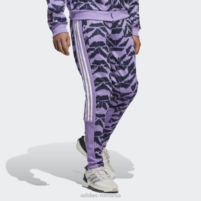 Adidas pantaloni de jogging stil de viață violet tiro adidas bărbați violet 2JBN13419