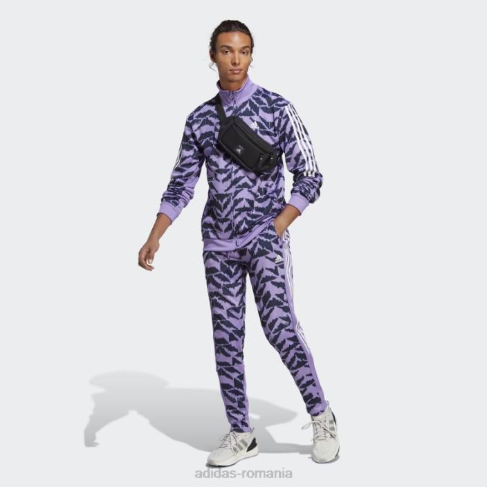 Adidas pantaloni de jogging stil de viață violet tiro adidas bărbați violet 2JBN13419