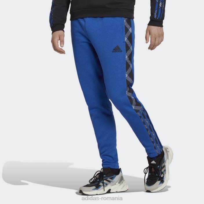 Adidas pantaloni de sport de iarnă tiro albastru regal bărbați albastru regal/negru 2JBN7517