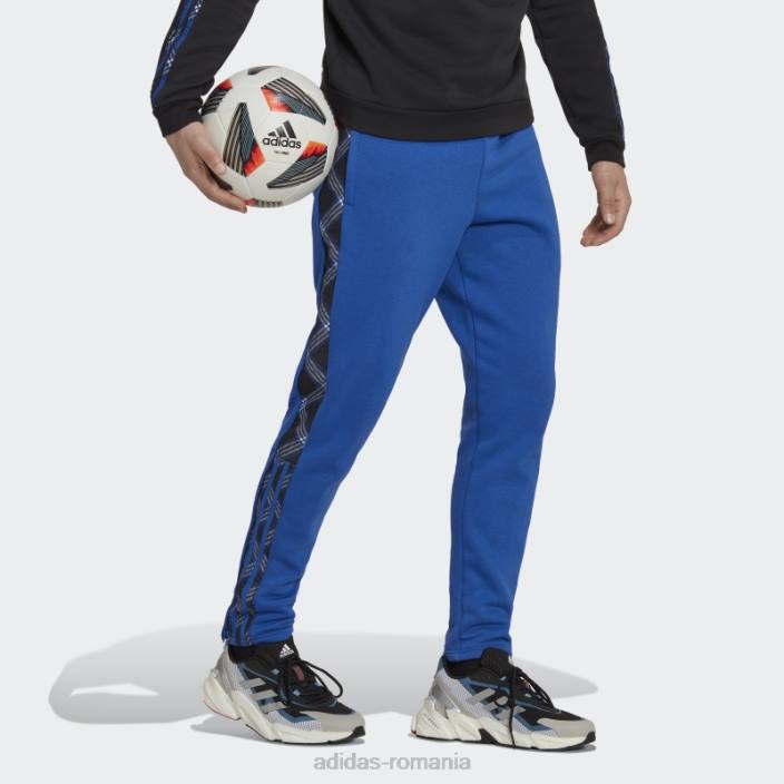 Adidas pantaloni de sport de iarnă tiro albastru regal bărbați albastru regal/negru 2JBN7517