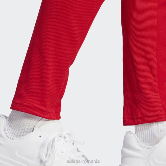 Adidas pantaloni de sport de stil de viață tiro, stacojiu, adidas bărbați stacojiu 2JBN5478