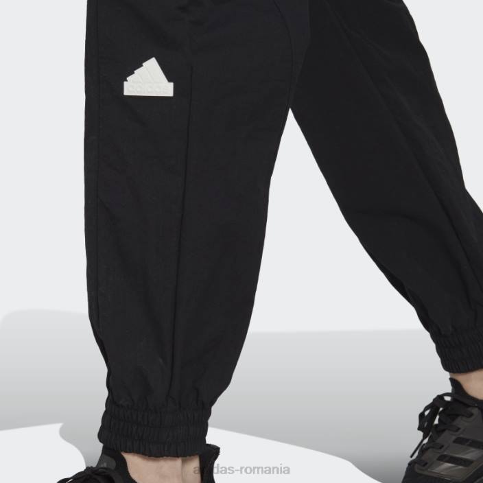 Adidas pantaloni de trening cargo negru adidas bărbați negru 2JBN14895