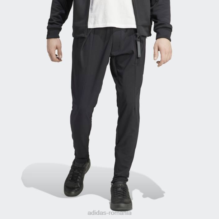 Adidas pantaloni de trening city escape negru adidas bărbați negru 2JBN13410