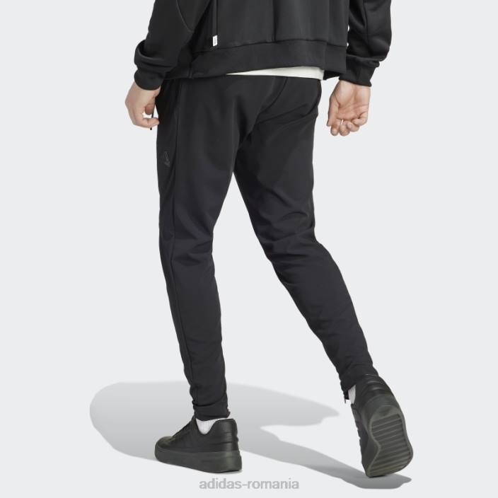 Adidas pantaloni de trening city escape negru adidas bărbați negru 2JBN13410