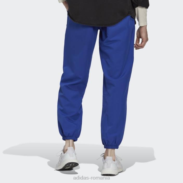 Adidas pantaloni țesuți albaștri bărbați albastru 2JBN7330