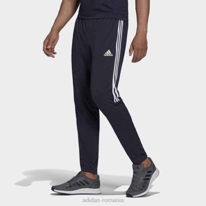 Adidas pantaloni ink aeroready sereno slim conic cu 3 dungi bărbați cerneală 2JBN15149