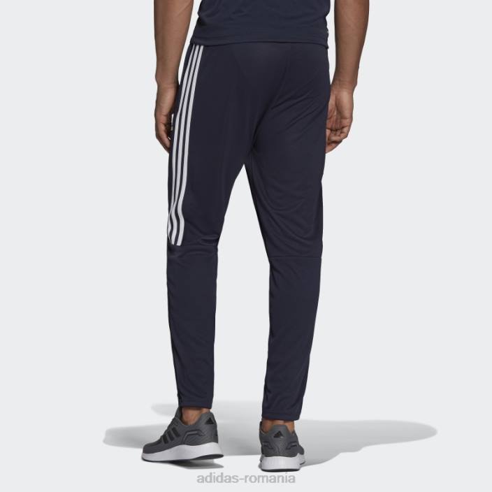 Adidas pantaloni ink aeroready sereno slim conic cu 3 dungi bărbați cerneală 2JBN15149