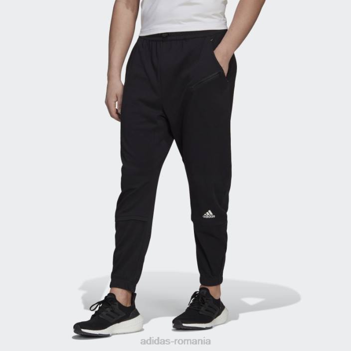 Adidas pantaloni negri trvl ușori bărbați negru 2JBN7085