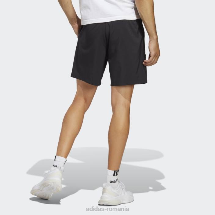 Adidas pantaloni scurți aeroready essentials chelsea linear logo negru bărbați negru 2JBN14462
