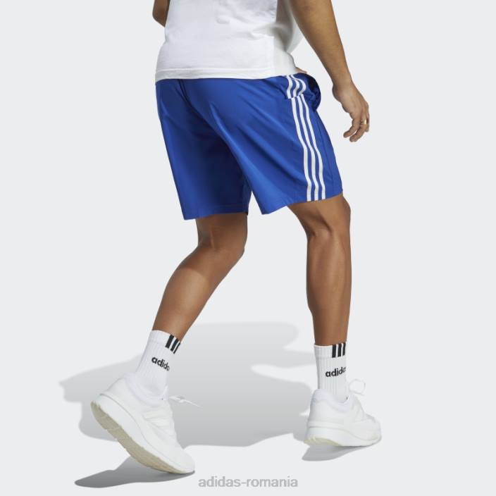 Adidas pantaloni scurți albastru aeroready essentials chelsea cu 3 dungi bărbați albastru alb 2JBN13361